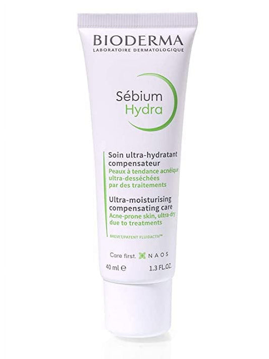 Bioderma Sebium Hydra MoisturisingCream Ultra Compensating Care Acne Pore 40 Ml