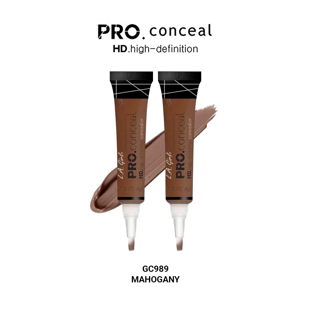 LA Girl Pro Conceal HD Concealer ( Pack Of 2 ) Mahogany GC989