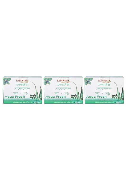 Pack Of 3 - Patanjali Aqua Fresh Body Cleanser - 75 Gm (2.64 Oz)