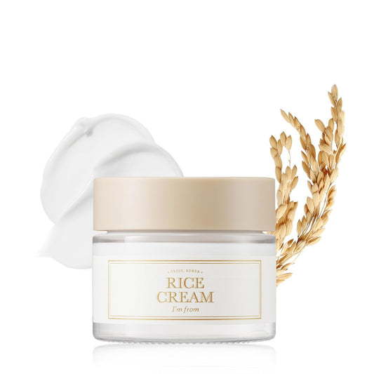 I'm from Rice Cream 1.76 Ounce, 41% Rice Bran Essence with Ceramide, Glowing Look, Improve