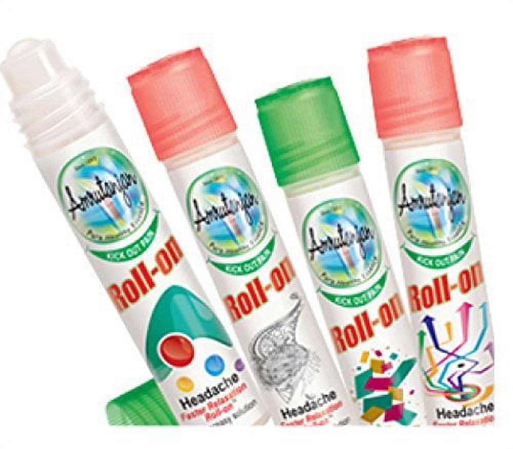 Pack of 5 - Amrutanjan Dragon Liquid Balm Roll On
