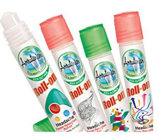 Pack of 5 - Amrutanjan Dragon Liquid Balm Roll On
