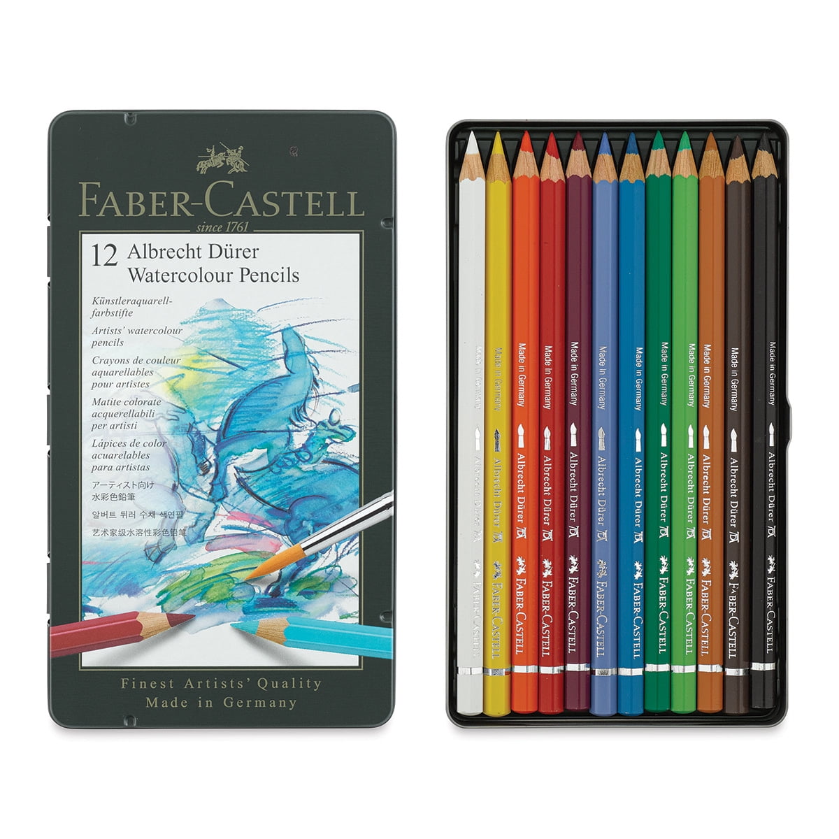 Faber-Castell Albrecht Durer Watercolor Pencil Set - Set of 12