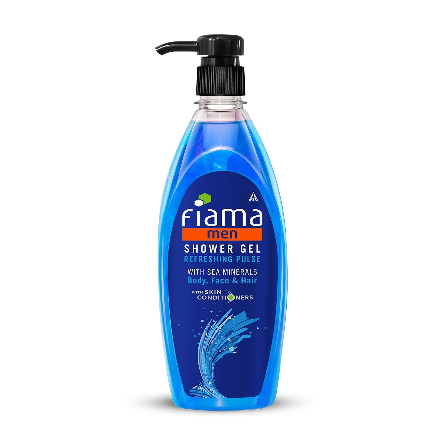 Fiama Men Shower Gel Refreshing Pulse, BodyWash With Skin Conditioners For Moisturised Ski