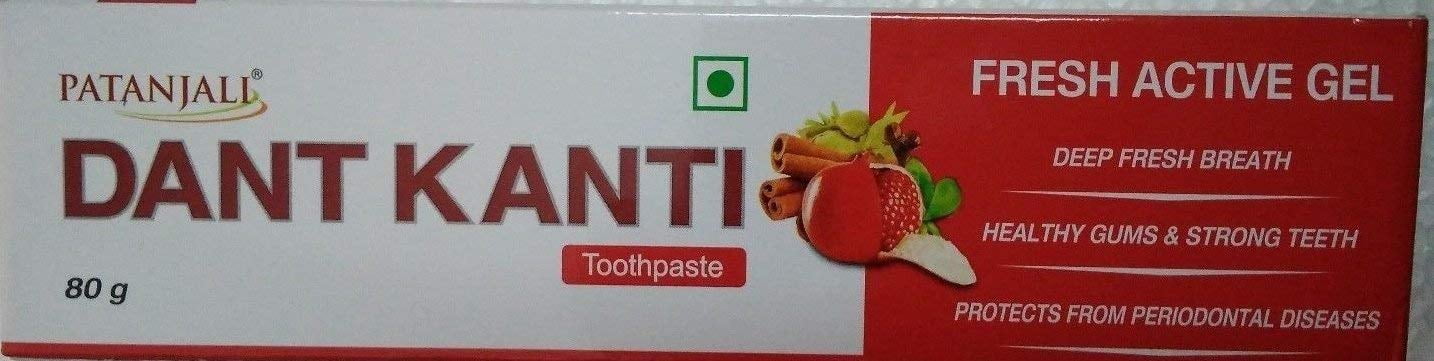 Patanjali Dant Kanti Fresh Active Gel - 80 g