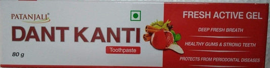 Patanjali Dant Kanti Fresh Active Gel - 80 g