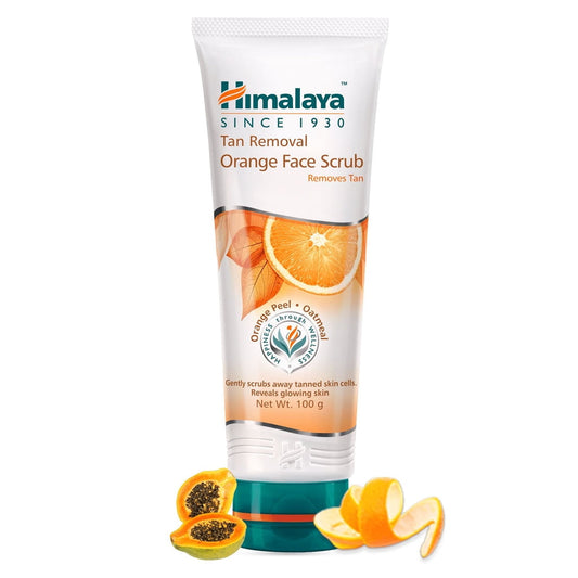 Himalaya Tan Removal Orange Face Scrub 100g