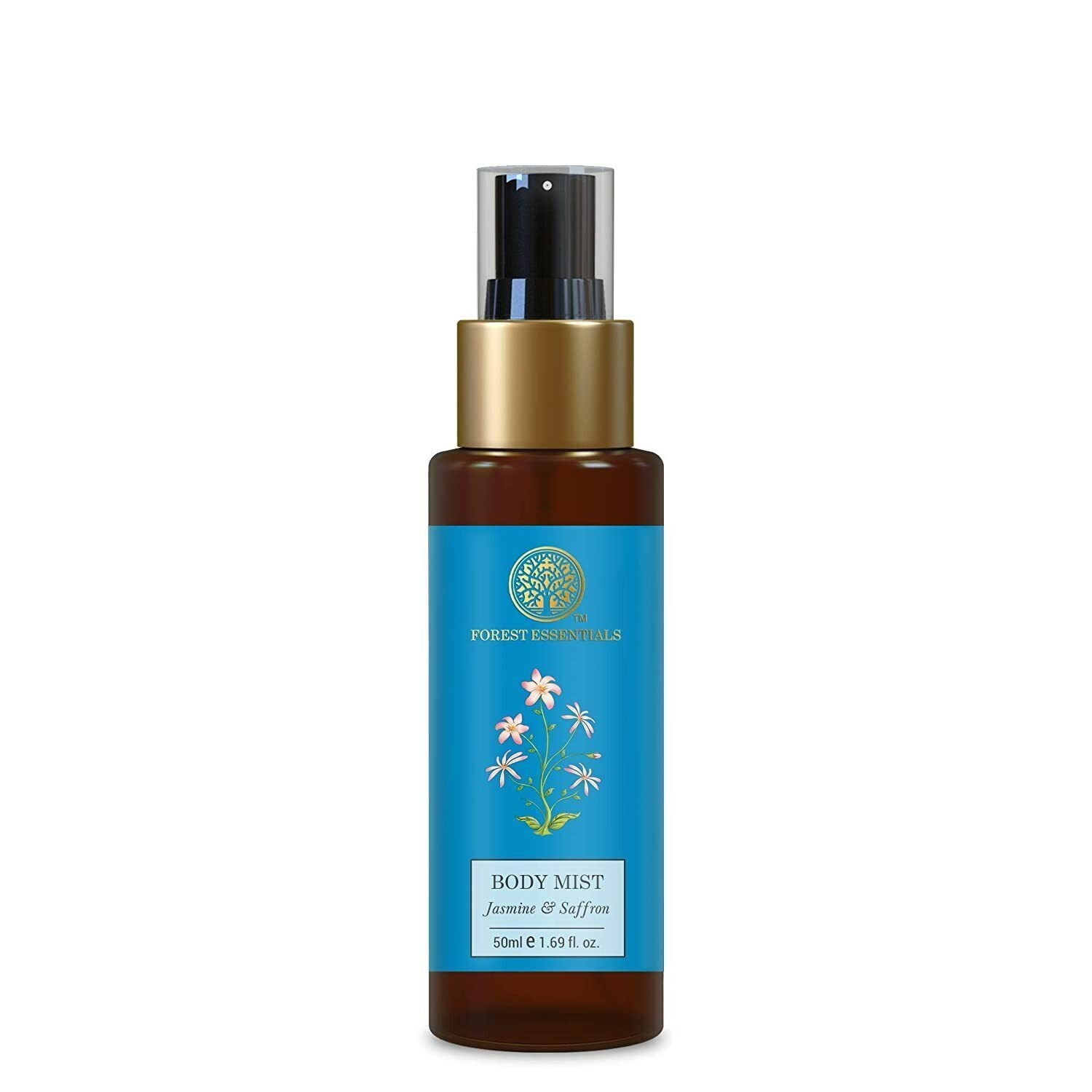 Forest Essentials Jasmine and Saffron Body Mist 50ml / 1.69 fl.oz. (Body Spray)