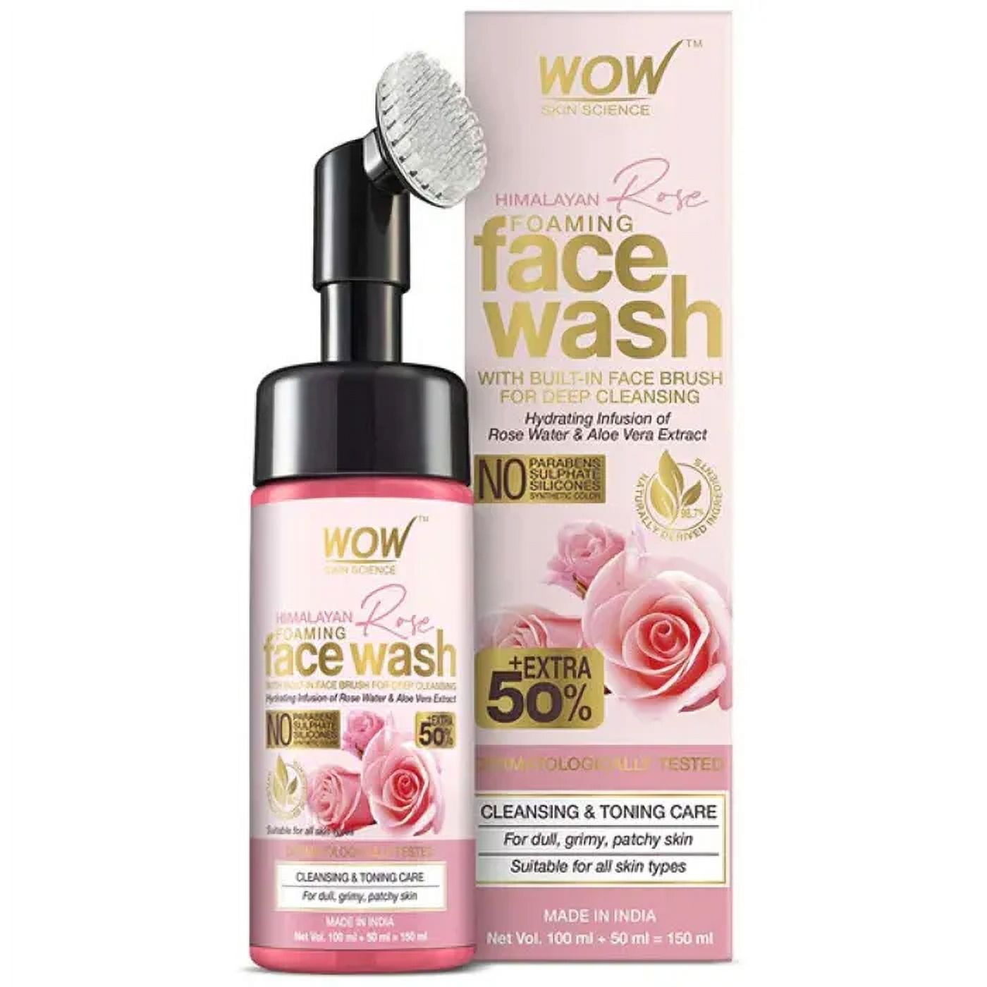 Wow Skin Science Himalayan Rose FaceWash 150ml