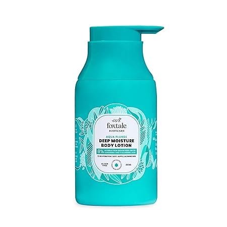 Foxtale Hydrating BodyLotion with Hyaluronic Acid & Ceramides | 72-hour Hydration | Lightw