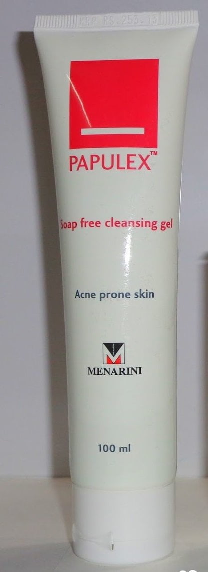 Menarini Papulex 100ml Soap Free Cleansing Gel for Acne Prone Skin
