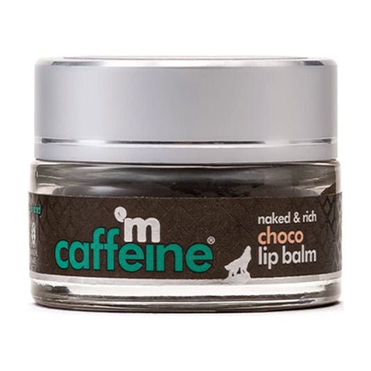 mCaffeine Deep Moisturizing Choco LipBalm for Healing Dry & Chapped Lips - 24 Hrs Moisturi