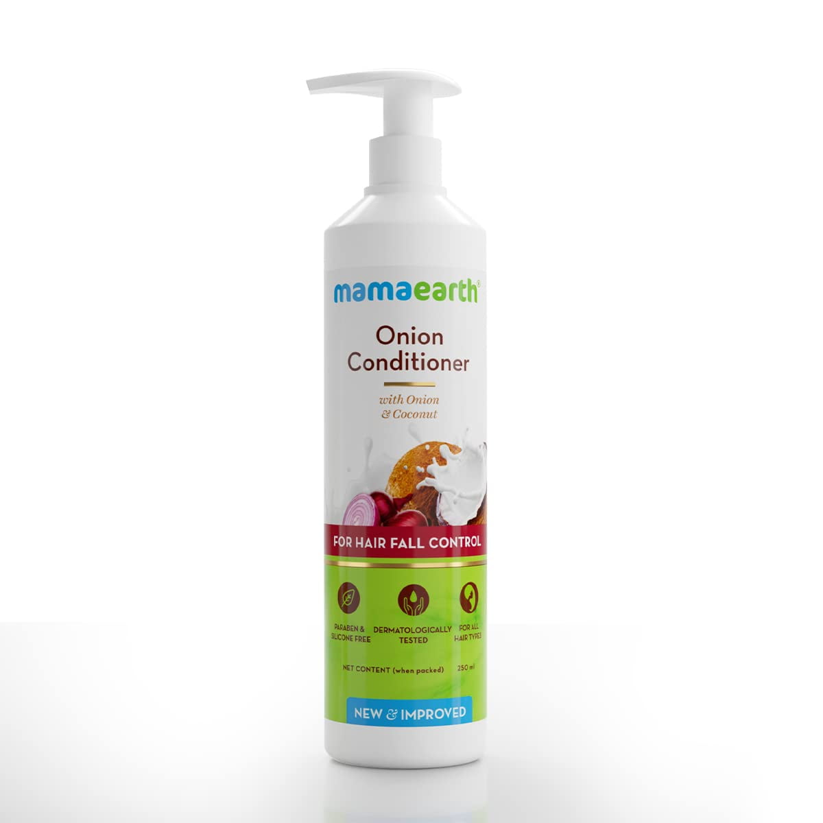 Mamaearth Onion Conditioner for Hair Fall Control with Coconut Oil - 250 ml
