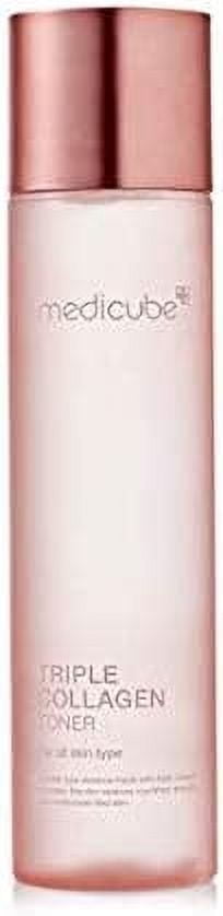 Medicube Triple Collagen Toner - Hydrolyzed, Atelo, & Soluble Collagen for Deep Hydration
