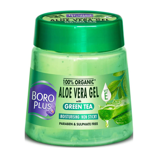 Boroplus Aloe Vera Gel With Green Tea, 200 Ml