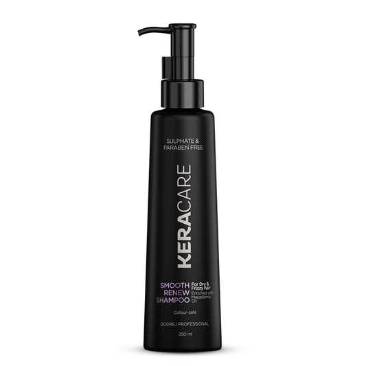 Godrej Professional Keracare Smooth Renew Shampoo | For Unruly Hair | Enriched With Macada