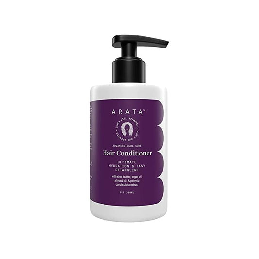 Arata Advanced Curl Care Hair Conditioner (300 Ml) | Rinse-Out Conditioner With Shea Butte