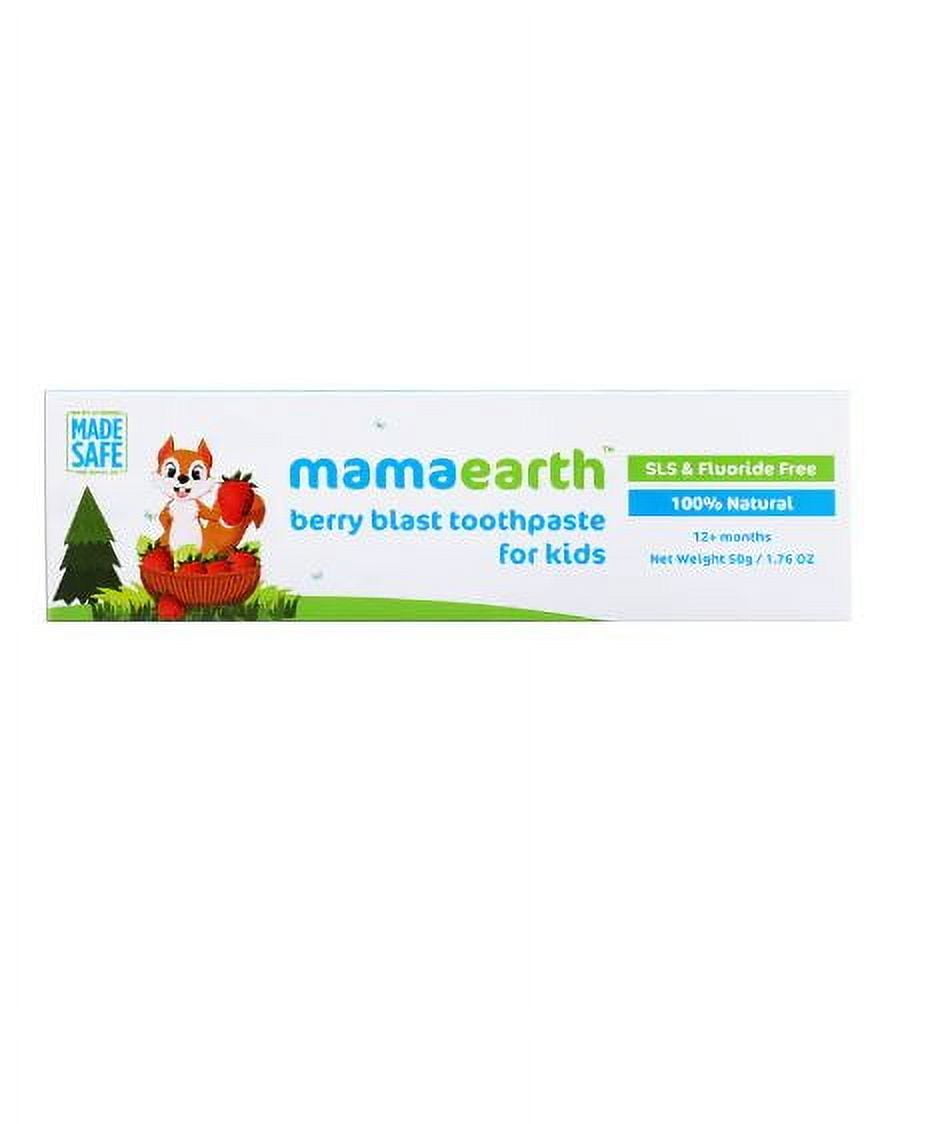 Mamaearth Toothpaste for Kids Berry Blast 12+ Months 50 gm