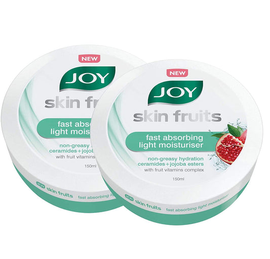 Joy Skin Fruits Fast Absorbing Light Moisturizer With Vitamin Complex, Ceramides And Jojob