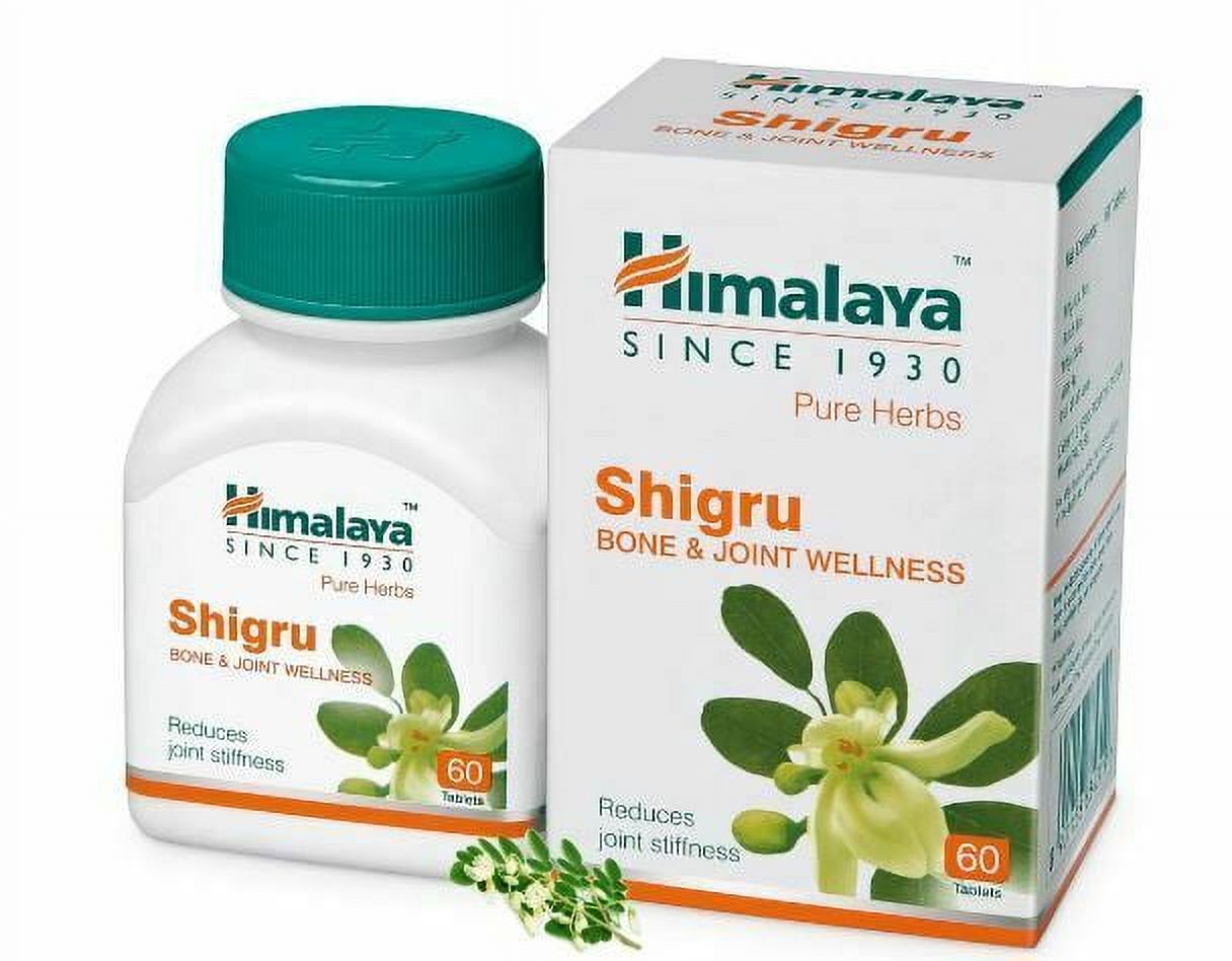 PACK OF 2 X Himalaya Wellness Pure Herbs Shigru Bone & Joint Wellness Tablet