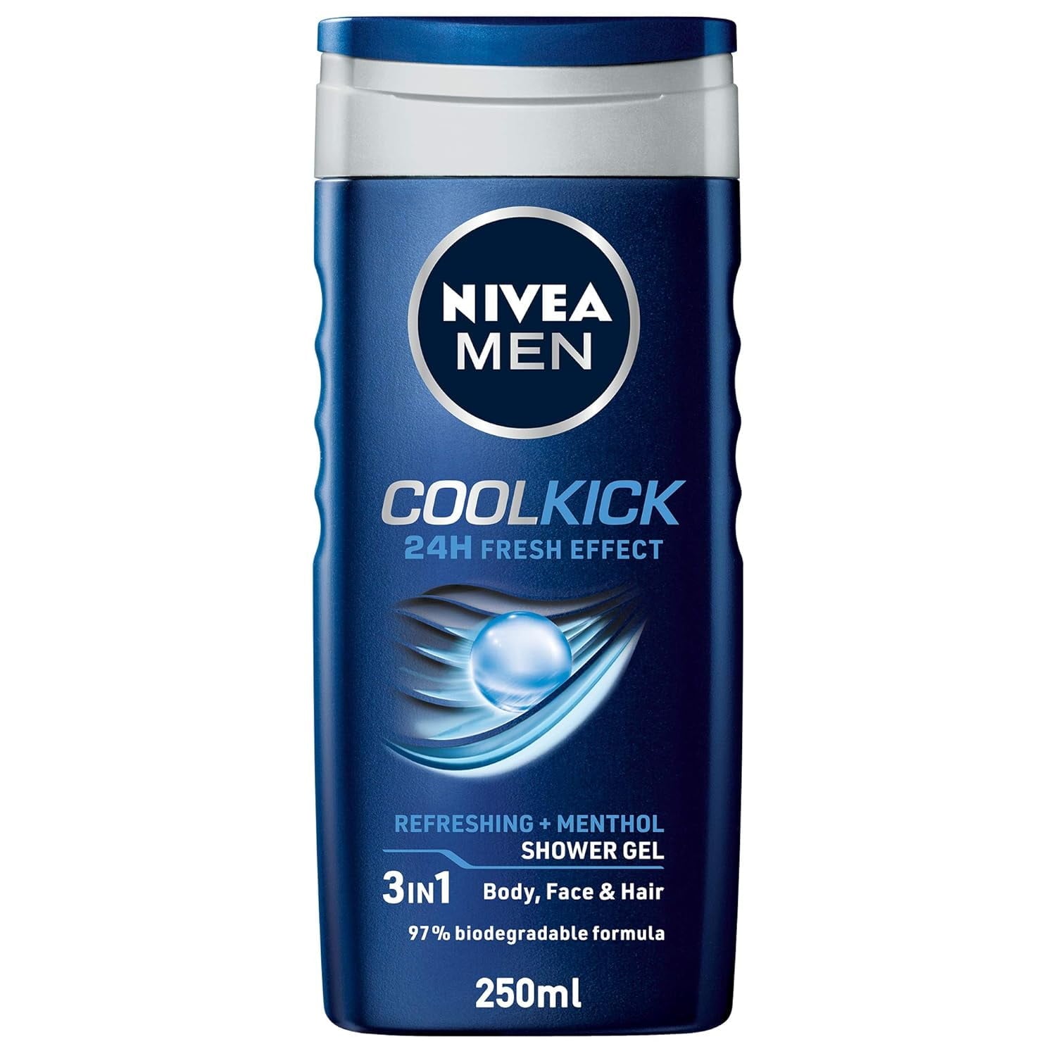 NIVEA MEN Cool Kick 250ml BodyWash