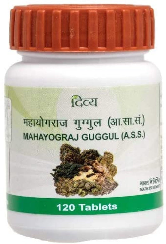 Patanjali Divya Mahayograj Guggul - 120 Tablets (Pack of 2)