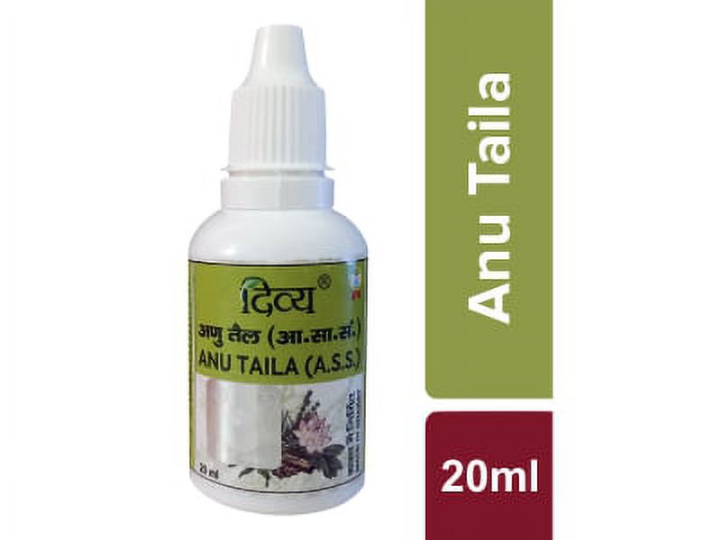 Patanjali Divya Anu Taila Bottle of 20 ml Oil