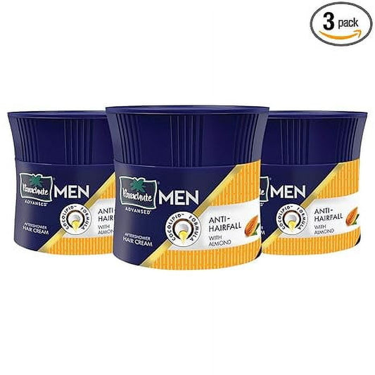 Parachute Hair Cream For Men, Anti Hairfall |Hair Cream After Shower 100g (Pack of 3)
