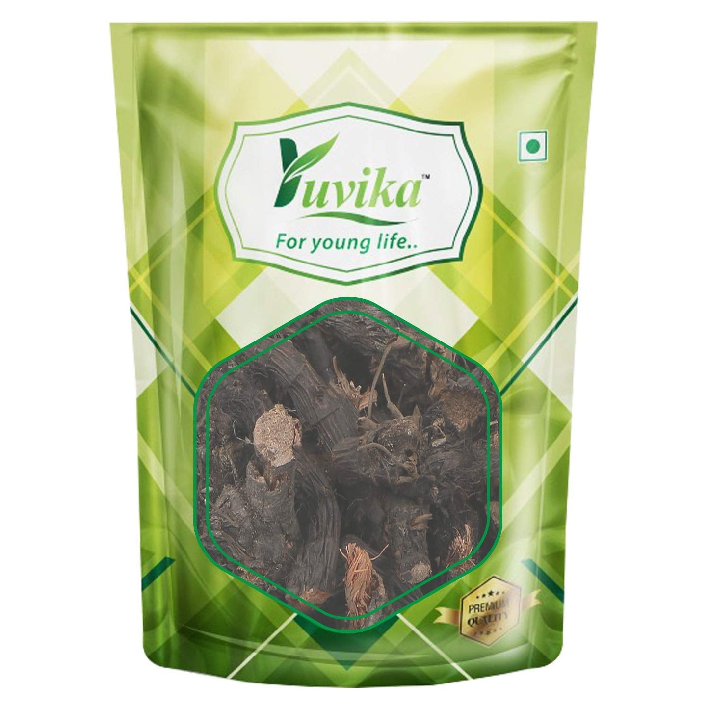 YUVIKA Nagarmotha - Cyperus Rotundus Rhizome - Nut Sedge Root (800 Grams) (2 Packs of 400