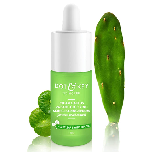 Dot & Key 2% Salicylic Acid + Cica Anti Acne Serum With Zinc | Salicylic Acid Serum For Ac