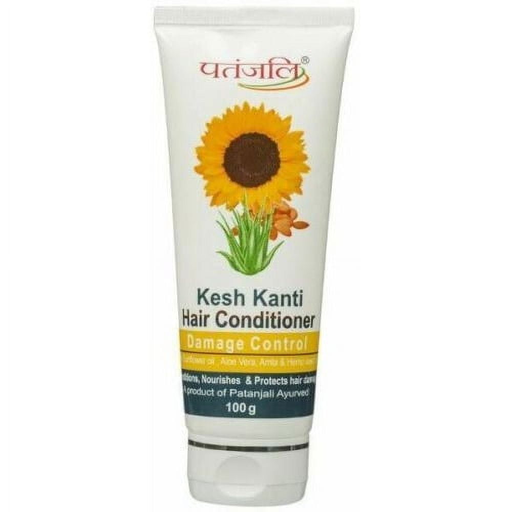 Pack Of 4 - Patanjali Kesh Kanti Hair Conditioner Damage Control - 100 Gm (3.5 Oz)