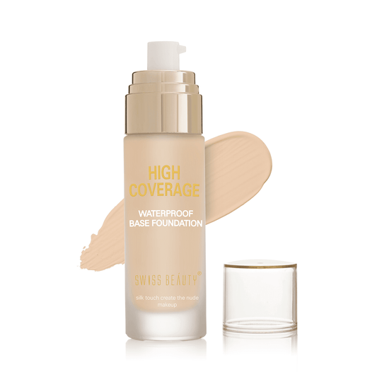 SWISS BEAUTY High Performance Foundation | Water-Resistant | Medium to Buildable Coverage
