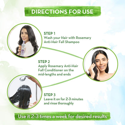 Mamaearth Rosemary Anti Hair Fall Conditioner: Rosemary & Methi Dana, 250 ml