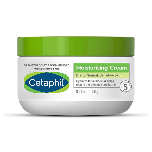 Cetaphil MoisturisingCream | For Dry to Normal, Sensitive Skin 250gm Cream