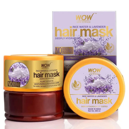 Wow Skin Science Rice HairMask 200ml