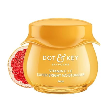 Dot & Key Vitamin C + E Super Bright Face Moisturizer For Glowing Skin, Fades Dark Spots |