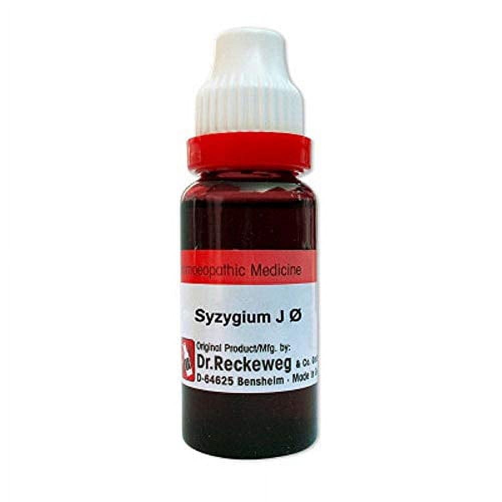 (Pack of 3) Dr. Reckeweg Germany Homeopathic Syzygium Jambolanum Mother Tincture (Q) (20ml