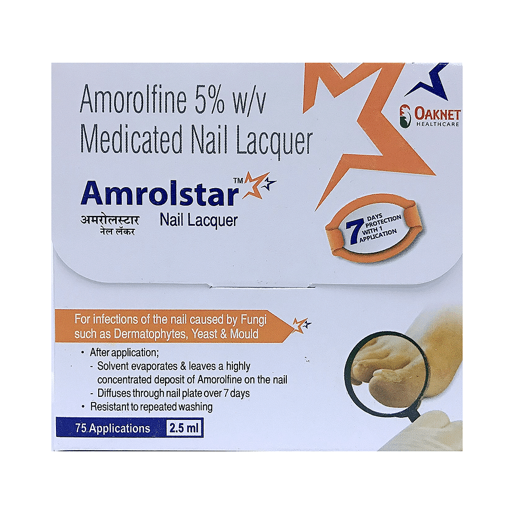 Amrolmac Nail Lacquer 2.5ml (5% w/v) | New Stock |