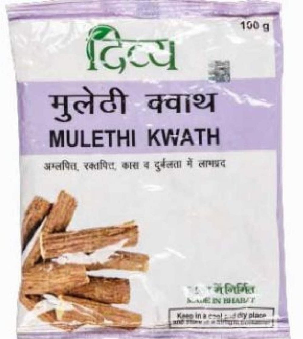Patanjali Divya Mulethi Kwath 100 GMS (Pack of 2)