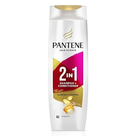 Pantene Advanced Hairfall Solution, 2in1 Anti-Hairfall Shampoo & Conditioner for Women, 34
