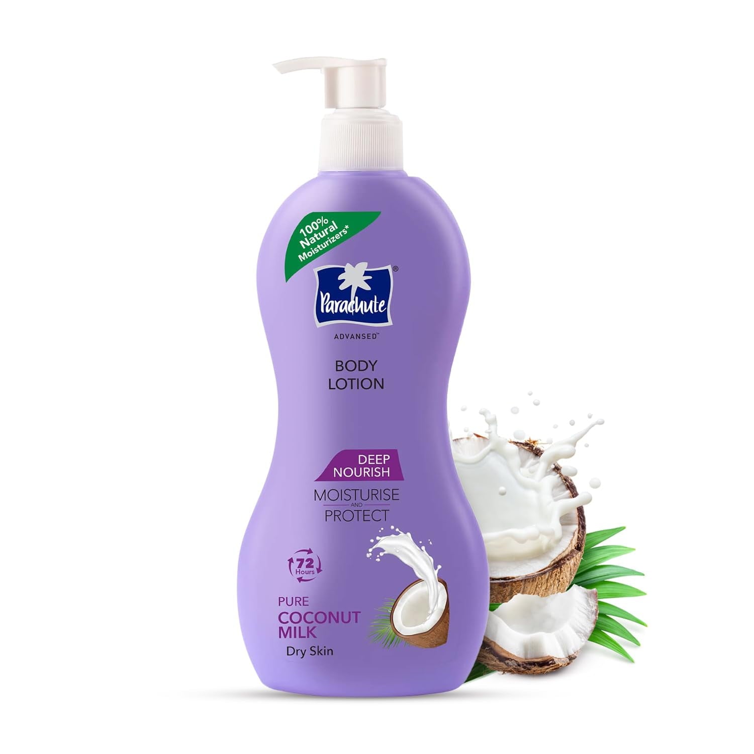 Remingo Advansed Deep Nourish BodyLotion for Women & Men, Dry Skin, 400ml | Pure Coconut M