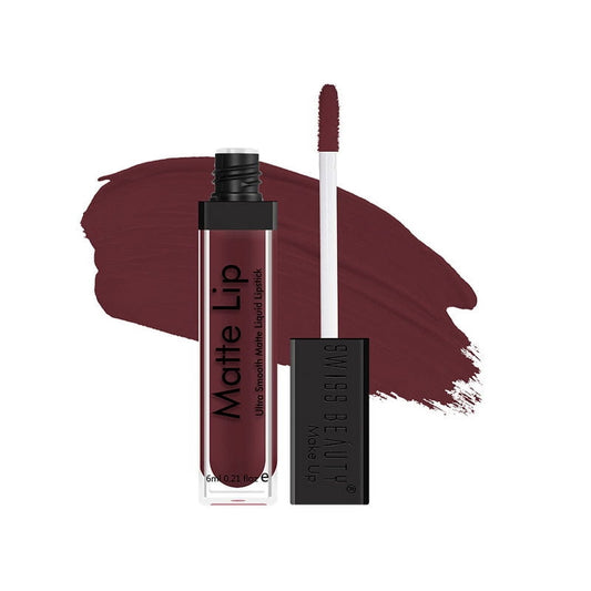 Swiss Beauty Ultra Smooth Matte Liquid Lipstick - Grape Wine