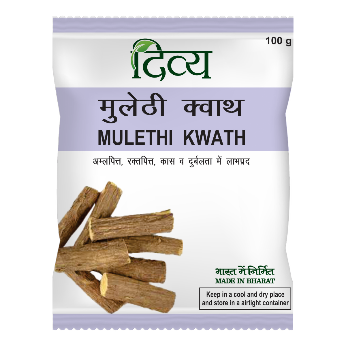 Patanjali Mulethi Kwath: 100g, Pack of