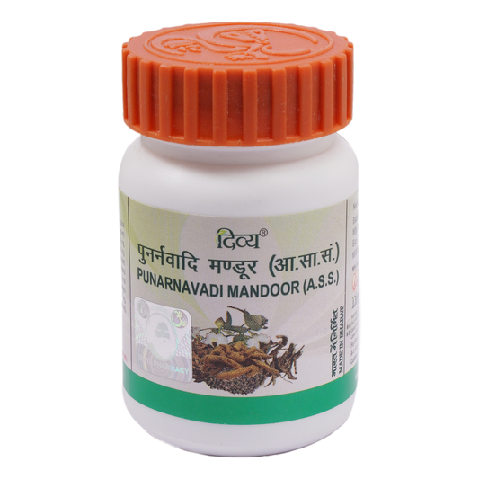Patanjali Punarnavadi Mandur: 120 Tablets, Pack of