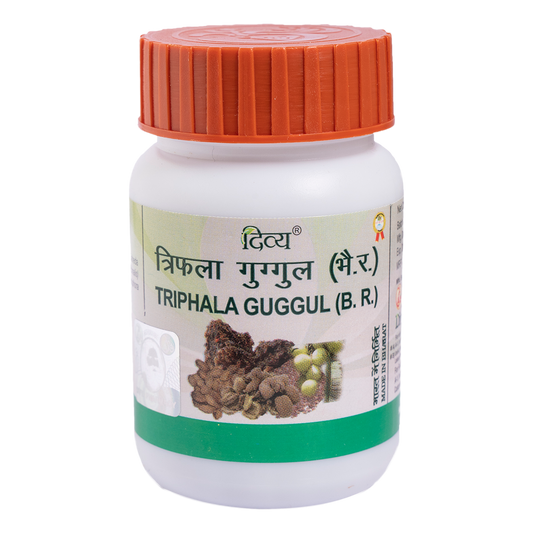Patanjali Divya Triphala Guggul: 80 Tablets, Pack of