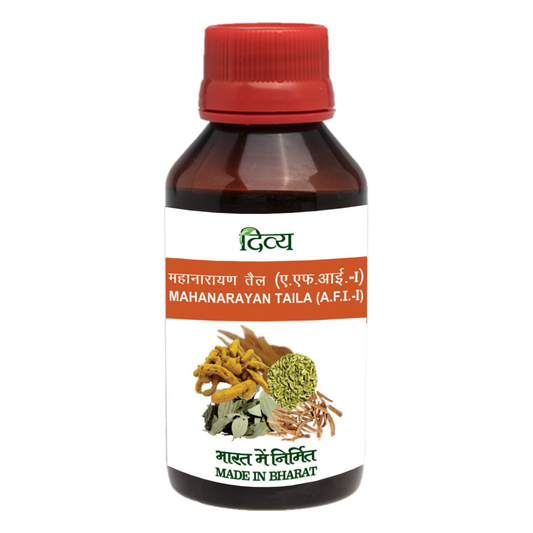 Patanjali Divya Mahanarayan Taila Oil: 100ml, Pack of