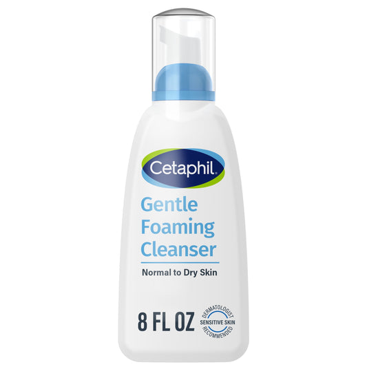 Cetaphil Hydrating Gentle Foaming FaceWash and Cleanser for Sensitive and All Skin Types,
