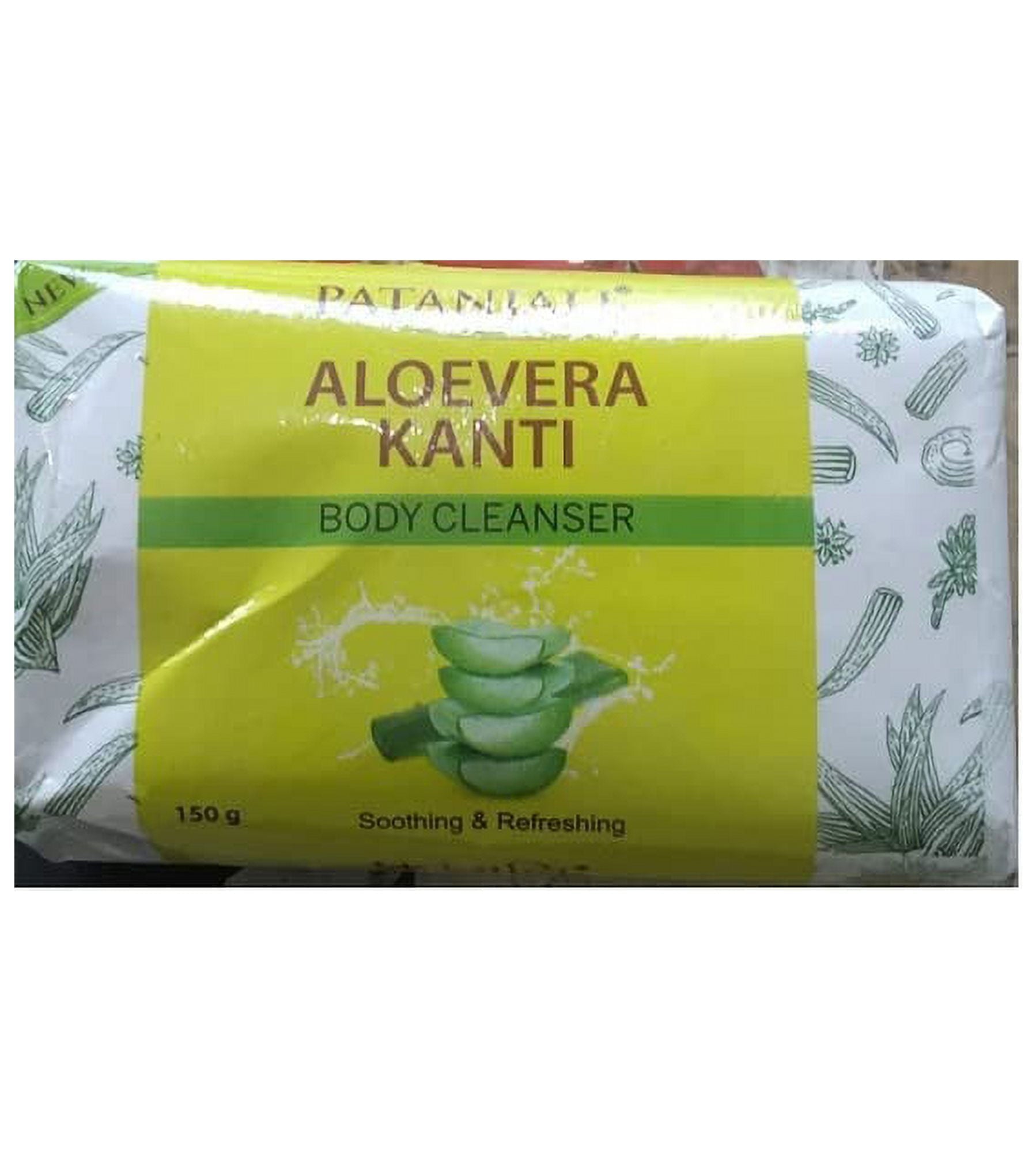 Patanjali Body Cleanser - Aloe Vera Kanti, 3x150g Combo Pack