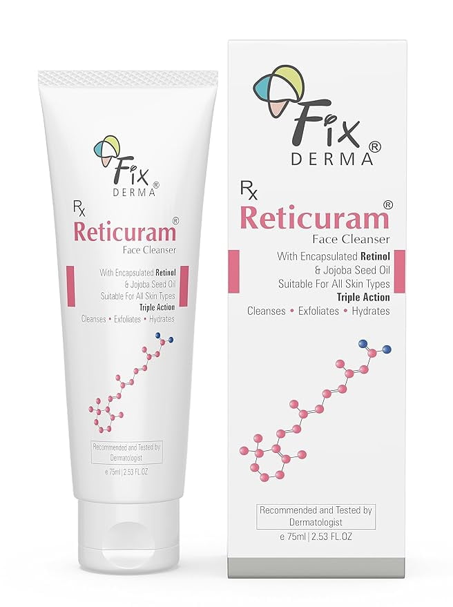2X Fixderma Reticuram FaceCleanser - 75ml Each