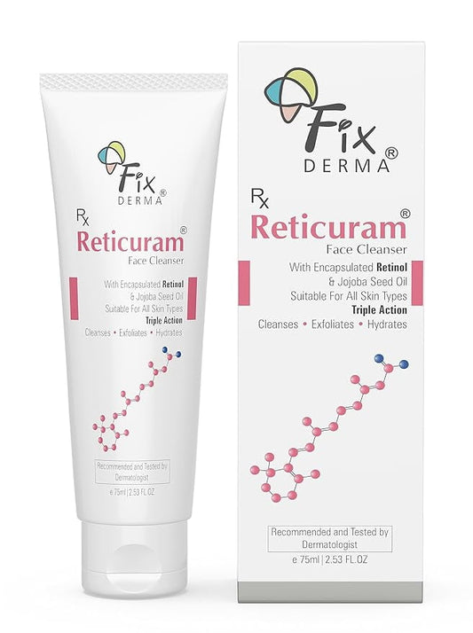 2X Fixderma Reticuram FaceCleanser - 75ml Each